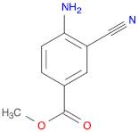 Benzoic acid, 4-aMino-3-cyano-, Methyl ester