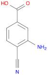 Benzoic acid, 3-amino-4-cyano-