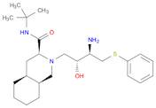 3-Isoquinolinecarboxamide, 2-[(2R,3R)-3-amino-2-hydroxy-4-(phenylthio)butyl]-N-(1,1-dimethylethyl)…