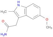 1H-Indole-3-acetamide, 5-methoxy-2-methyl-