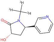 2-Pyrrolidinone, 3-hydroxy-1-(methyl-d3)-5-(3-pyridinyl)-, trans- (9CI)