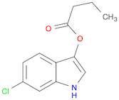Butanoic acid, 6-chloro-1H-indol-3-yl ester