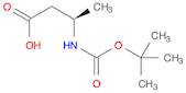 Butanoic acid, 3-[[(1,1-dimethylethoxy)carbonyl]amino]-, (3R)-