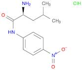 Pentanamide, 2-amino-4-methyl-N-(4-nitrophenyl)-, hydrochloride (1:1), (2S)-