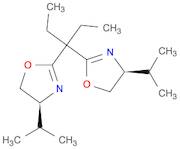 Oxazole, 2,2'-(1-ethylpropylidene)bis[4,5-dihydro-4-(1-methylethyl)-, (4S,4'S)-
