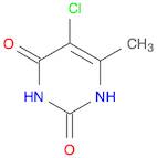 2,4(1H,3H)-Pyrimidinedione, 5-chloro-6-methyl-