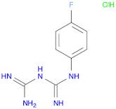 Imidodicarbonimidic diamide, N-(4-fluorophenyl)-, hydrochloride (1:1)