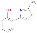 Phenol, 2-(2-methyl-4-thiazolyl)-