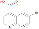 4-Quinolinecarboxylic acid, 6-bromo-