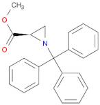 2-Aziridinecarboxylic acid, 1-(triphenylmethyl)-, methyl ester, (2R)-