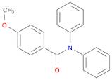 Benzamide, 4-methoxy-N,N-diphenyl-