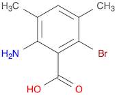 Benzoic acid, 2-amino-6-bromo-3,5-dimethyl-