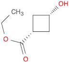 Cyclobutanecarboxylic acid, 3-hydroxy-, ethyl ester, cis-