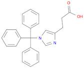 1H-Imidazole-4-propanoic acid, 1-(triphenylmethyl)-
