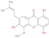 9H-Xanthen-9-one, 1,4,6-trihydroxy-5-methoxy-7-(3-methyl-2-buten-1-yl)-
