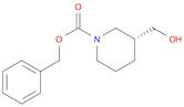 1-Piperidinecarboxylic acid, 3-(hydroxymethyl)-, phenylmethyl ester, (3R)-