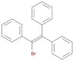 Benzene, 1,1',1''-(1-bromo-1-ethenyl-2-ylidene)tris-