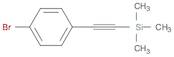 Benzene, 1-bromo-4-[2-(trimethylsilyl)ethynyl]-