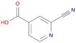 4-Pyridinecarboxylic acid, 2-cyano-