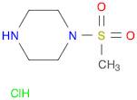 Piperazine, 1-(methylsulfonyl)-, hydrochloride (1:1)
