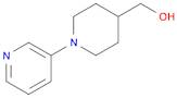 4-Piperidinemethanol, 1-(3-pyridinyl)-