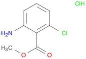 Benzoic acid, 2-amino-6-chloro-, methyl ester, hydrochloride (1:1)