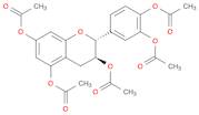 2H-1-Benzopyran-3,5,7-triol, 2-[3,4-bis(acetyloxy)phenyl]-3,4-dihydro-, 3,5,7-triacetate, (2R,3S)-