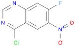 Quinazoline, 4-chloro-7-fluoro-6-nitro-