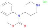 2H-3,1-Benzoxazin-2-one, 1,4-dihydro-1-(4-piperidinyl)-, hydrochloride (1:1)