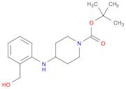 1-Piperidinecarboxylic acid, 4-[[2-(hydroxymethyl)phenyl]amino]-, 1,1-dimethylethyl ester