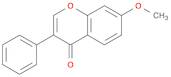 4H-1-Benzopyran-4-one, 7-methoxy-3-phenyl-