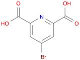 2,6-Pyridinedicarboxylic acid, 4-bromo-