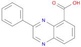 5-Quinoxalinecarboxylic acid, 3-phenyl-