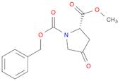 1,2-Pyrrolidinedicarboxylic acid, 4-oxo-, 2-methyl 1-(phenylmethyl) ester, (2S)-