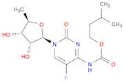 Cytidine, 5'-deoxy-5-fluoro-N-[(3-methylbutoxy)carbonyl]-