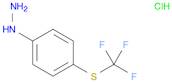 Hydrazine, [4-[(trifluoromethyl)thio]phenyl]-, hydrochloride (1:1)