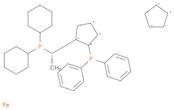 Ferrocene, 1-[(1S)-1-(dicyclohexylphosphino)ethyl]-2-(diphenylphosphino)-, (2S)-