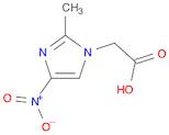 1H-Imidazole-1-acetic acid, 2-methyl-4-nitro-