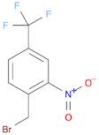 Benzene, 1-(bromomethyl)-2-nitro-4-(trifluoromethyl)-