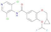 Benzamide, 3-(cyclopropylmethoxy)-N-(3,5-dichloro-4-pyridinyl)-4-(difluoromethoxy)-