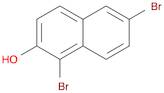 2-Naphthalenol, 1,6-dibromo-