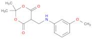 1,3-Dioxane-4,6-dione, 5-[[(3-methoxyphenyl)amino]methyl]-2,2-dimethyl-