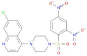 Quinoline, 7-chloro-4-[4-[(2,4-dinitrophenyl)sulfonyl]-1-piperazinyl]-