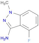 1H-Indazol-3-amine, 4-fluoro-1-methyl-
