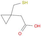 Cyclopropaneacetic acid, 1-(mercaptomethyl)-