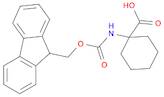 Cyclohexanecarboxylic acid, 1-[[(9H-fluoren-9-ylmethoxy)carbonyl]amino]-