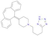 Piperidine, 4-(5H-dibenzo[a,d]cyclohepten-5-ylidene)-1-[4-(2H-tetrazol-5-yl)butyl]-