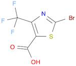5-Thiazolecarboxylic acid, 2-bromo-4-(trifluoromethyl)-