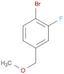 Benzene, 1-bromo-2-fluoro-4-(methoxymethyl)-