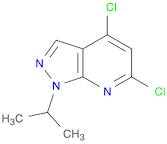 1H-Pyrazolo[3,4-b]pyridine, 4,6-dichloro-1-(1-methylethyl)-